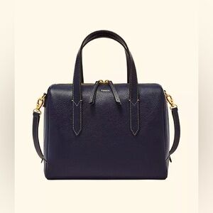 Fossil Sydney leather satchel